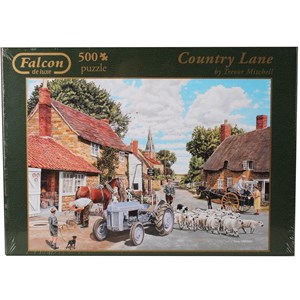 Falcon (11026) - Trevor Mitchell: "Country Lane" - 500 brikker puslespil