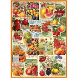 Eurographics (6000-0818) - "Fruits, Seed Catalogue Collection" - 1000 brikker puslespil