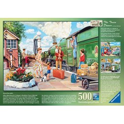 Ravensburger (14291) - Trevor Mitchell: "The Train Driver" - 500 brikker puslespil