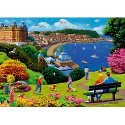 Ravensburger (19592) - Kevin Walsh: "Scarborough" - 1000 brikker puslespil