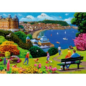 Ravensburger (19592) - Kevin Walsh: "Scarborough" - 1000 brikker puslespil