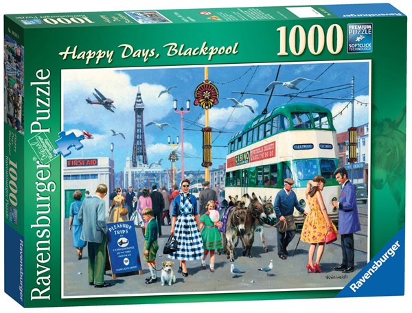 Ravensburger (19311) - Kevin Walsh: "Blackpool" - 1000 brikker puslespil