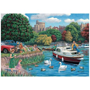 Ravensburger (19898) - "Windsor" - 1000 brikker puslespil