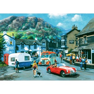 Ravensburger (19584) - Kevin Walsh: "Lake District" - 1000 brikker puslespil