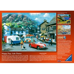 Ravensburger (19584) - Kevin Walsh: "Lake District" - 1000 brikker puslespil