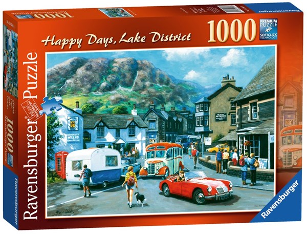 Ravensburger (19584) - Kevin Walsh: "Lake District" - 1000 brikker puslespil