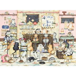 Ravensburger (14794) - Linda Jane Smith: "Kitty's Cakes" - 500 brikker puslespil