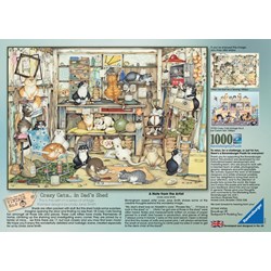 Ravensburger (19852) - Linda Jane Smith: "Dad's Shed" - 1000 brikker puslespil