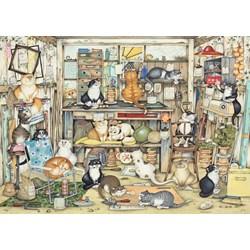 Ravensburger (19852) - Linda Jane Smith: "Dad's Shed" - 1000 brikker puslespil