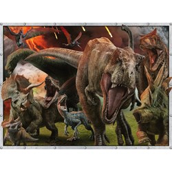 Ravensburger (10915) - "Jurassic World Fallen Kingdom" - 100 brikker puslespil