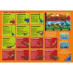 Ravensburger (05516) - "Extreme Dinosaurs" - 60 brikker puslespil
