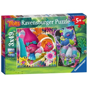 Ravensburger (08055) - "Trolls" - 49 brikker puslespil