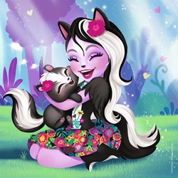 Ravensburger (08061) - "Enchantimals" - 49 brikker puslespil