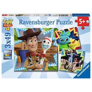 Ravensburger (08067) - "Toy Story 4" - 49 brikker puslespil