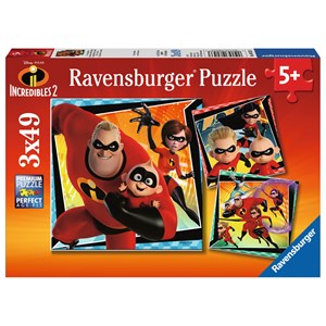 Ravensburger (08053) - "De Utrolige" - 49 brikker puslespil