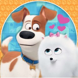 Ravensburger (05014) - "The Secret Life of Pets 2" - 49 brikker puslespil