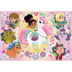 Ravensburger (08671) - "Nella the Princess Knight" - 35 brikker puslespil