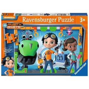 Ravensburger (08668) - "Rusty Rivets" - 35 brikker puslespil