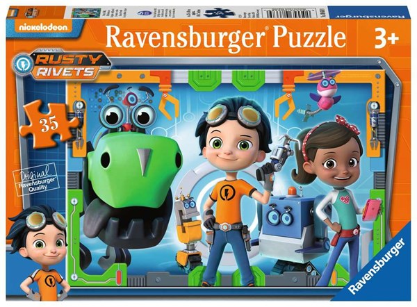 Ravensburger (08668) - "Rusty Rivets" - 35 brikker puslespil