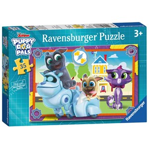 Ravensburger (08673) - "Puppy Dog Pals" - 35 brikker puslespil