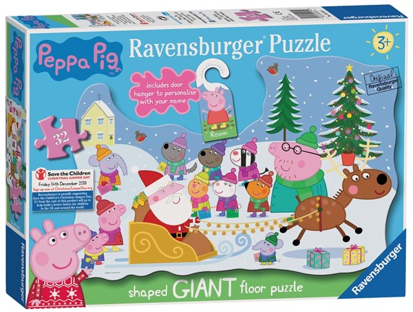 Ravensburger (05534) - "Peppa Pig Christmas" - 32 brikker puslespil