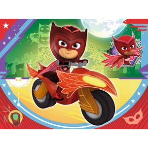 Ravensburger (06974) - "PJ Masks" - 12 16 20 24 brikker puslespil
