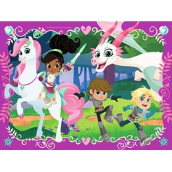 Ravensburger (06982) - "Nella the Princess Knight" - 12 16 20 24 brikker puslespil