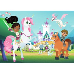 Ravensburger (05553) - "Nella the Princess Knight" - 24 brikker puslespil