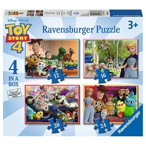Ravensburger (06833) - "Toy Story 4" - 12 16 20 24 brikker puslespil