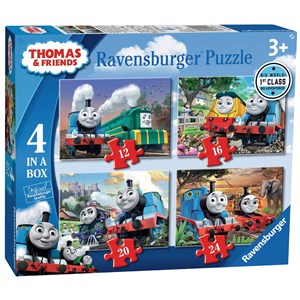Ravensburger (06971) - "Thomas & Friends, Big World Adventures" - 12 16 20 24 brikker puslespil