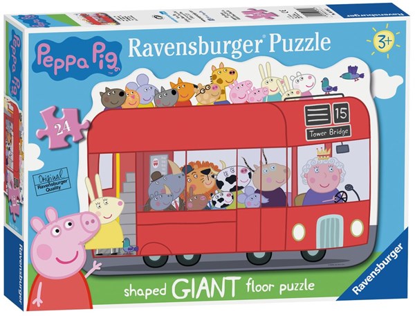 Ravensburger (05530) - "London Bus" - 24 brikker puslespil