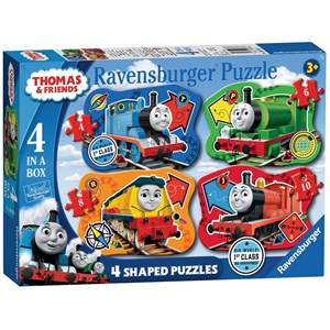 Ravensburger (06978) - "Thomas & Friends, Big World Adventures" - 4 6 8 10 brikker puslespil