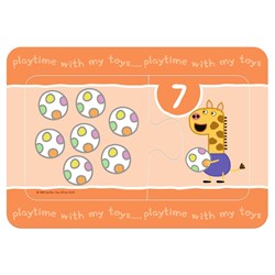 Ravensburger (06999) - "Peppa Pig" - 2 brikker puslespil