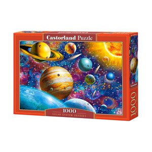 Castorland (C-104314) - "Solar System Odyssey" - 1000 brikker puslespil