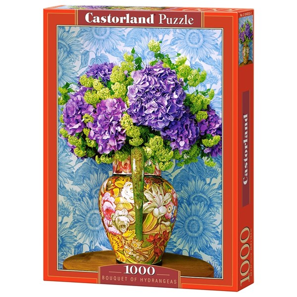 Castorland (C-104352) - "Bouquet Of Hydrangeas" - 1000 brikker puslespil