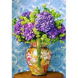 Castorland (C-104352) - "Bouquet Of Hydrangeas" - 1000 brikker puslespil