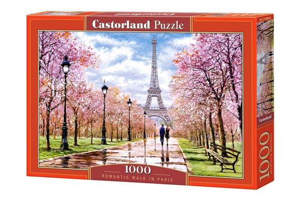 Castorland (C-104369) - "Romantic Walk In Paris" - 1000 brikker puslespil