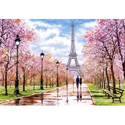 Castorland (C-104369) - "Romantic Walk In Paris" - 1000 brikker puslespil