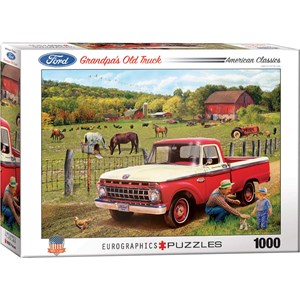 Eurographics (6000-5467) - "Grandpa's Old Truck" - 1000 brikker puslespil
