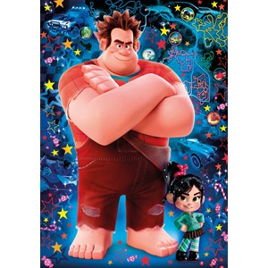 Clementoni (20610) - "Ralph breaks the Internet" - 104 brikker puslespil