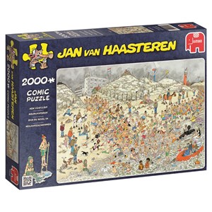 Jumbo (19040) - Jan van Haasteren: "New Year's Dip" - 2000 brikker puslespil