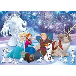 Clementoni (07723) - "Frozen" - 20 60 100 180 brikker puslespil