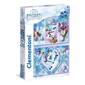 Clementoni - "Frozen" - 20 brikker puslespil