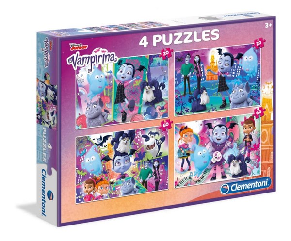 Clementoni (07617) - "Vampirina" - 20 60 brikker puslespil