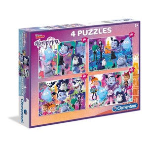 Clementoni (07617) - "Vampirina" - 20 60 brikker puslespil