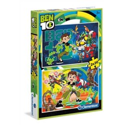 Clementoni (07035) - "Ben 10" - 20 brikker puslespil