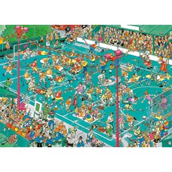 Jumbo (19094) - Jan van Haasteren: "Hockey Mesterskab" - 1000 brikker puslespil