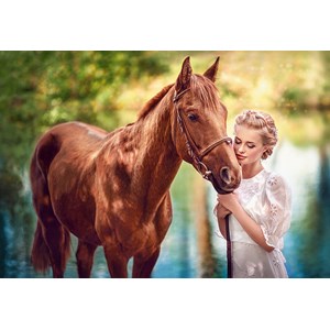 Castorland (C-104390) - "Beauty and Gentleness" - 1000 brikker puslespil