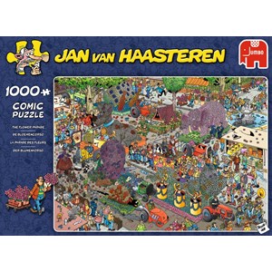 Jumbo (19071) - Jan van Haasteren: "Blomster Parade" - 1000 brikker puslespil