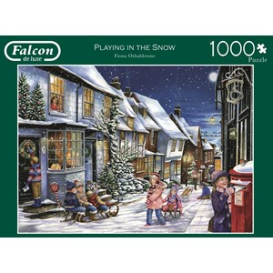Falcon (11229) - "Playing in the Snow" - 1000 brikker puslespil